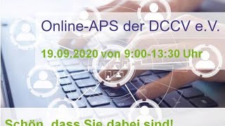 OnlineArztPatientenSeminar der DCCV eV [upl. by Llimaj]