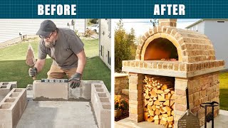 How to Build a DIY Wood Fired Pizza Oven [upl. by Igenia]