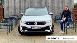 VW TRoc R 2020 300 PS im AllradSUV mit AkrapovicAnlage im Review Test Fahrbericht [upl. by Threlkeld]