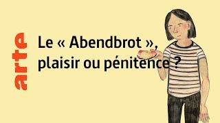 Le « Abendbrot » plaisir ou pénitence   Karambolage  ARTE [upl. by Ayikat]