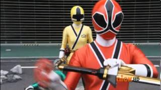 Emma and Troy Power Megaforce amp Emily and Jayden  Ranger Samurai Samurai [upl. by Ayrolg48]