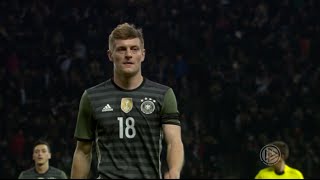 Toni Kroos vs England H 1516 1080i HD [upl. by Anikal]