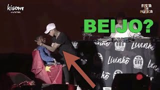 CONHECI O MC LIVINHO E SUBI AO PALCO COM ELE  UNITEL FESTA DA MÃšSICA [upl. by Euqinemod]