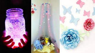 AMAZING ROOM DECOR IDEAS  HOME DECOR HACKS FOR GIRLS  Canopy Glow Jar and more [upl. by Notnilk]