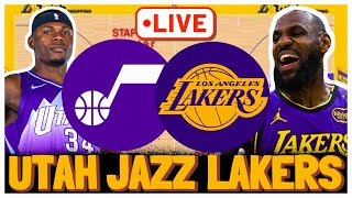 🔴LA LAKERS vs UTAH JAZZ │ LIVE NBA Basketball Game PlayByPlay Reaction amp Scoreboard [upl. by Wilton36]