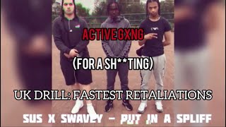 UK DRILL CRAZIEST GET BACKS [upl. by Niwhsa4]