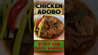 🇵🇭PINOY ULAM IDEA Chicken Adobo Spicy amp With Sarsa  Mrs Cheng [upl. by Elehcor]