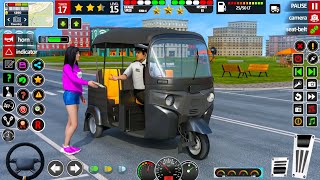 Tuk Tuk Rickshaw Driving Games  Offline Games 3D  Rickshaw Games 2023 [upl. by Anawot]