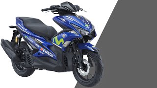 New Yamaha Aerox 155 VVA Movistar [upl. by Eniarda]