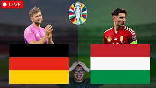 Deutschland  Ungarn  UEFA EURO 2024 LIVE [upl. by Ekusoyr688]