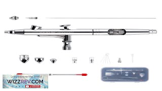 VEVOR Airbrush Gun Dual Action Gravity Feed with 03 mm and 05 Review [upl. by Humfrey650]