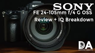 Sony FE 24105mm f4 G OSS Review and IQ Breakdown  4K [upl. by Phedra]