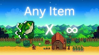 How to get ANY ITEM in Stardew Valley [upl. by Ilatfan]