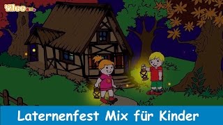 Der Laternenfest Kindergartenlieder Mix  Yleekids Deutsch [upl. by Ellehsad]