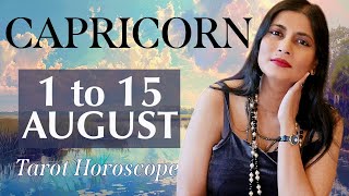 CAPRICORN Tarot reading from 1st to 15th August 2024 [upl. by Rorry250]