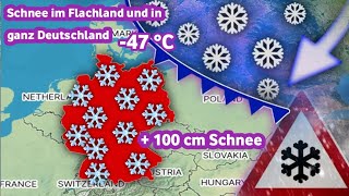 Ein gewaltiger Schneesturm wird ganz Deutschland treffen Der Stärkste in der Geschichte [upl. by Newcomer]