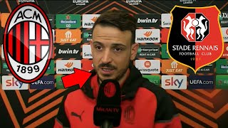 MIO DIO ECCO COSA HA DETTO IL FLORENZI DOPO LA VITTORIA CONTRO IL RENNES NOTIZIE DI MILAN [upl. by Ihtac]