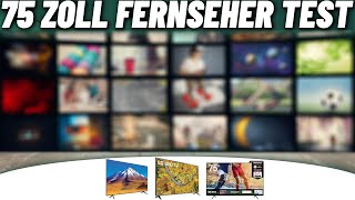 ▶ 75 Zoll Fernseher Test 2023  3 Beste 75 Zoll Fernseher [upl. by Hart]