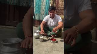 Weight gain ki diet Arvindmahala foodblogger food khana foodie village village life lage [upl. by Itirp308]