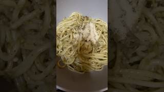 Quick and Easy Pesto Pasta with Spanish Sardines doubledkicks pasta pesto spanishsardines cook [upl. by Airetnahs206]