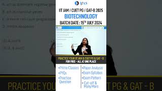 🔬 Test Your IIT JAM Biotechnology Knowledge 💡 IIT JAM Biotechnology Question of the Day  IFAS [upl. by Izy]