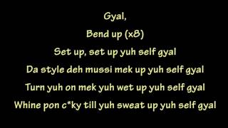 Konshens  Gal Ting Lyrics [upl. by Morganica101]