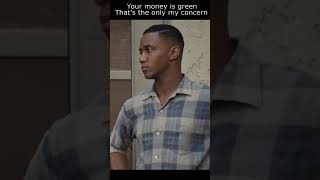 The Banker  Your money is green thats the only my concern movie film thebanker [upl. by Rafaelof]