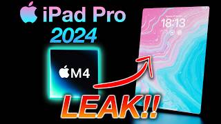 BIG NEWS M4 LEAK for 2024 iPad Pro  M3 CANCELLED [upl. by Irwinn58]