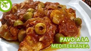 Medallones de PAVO A LA MEDITERRÁNEA I Receta para la COMIDA DIARIA 😋😋 [upl. by Itsuj971]