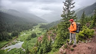 Four Pass Loop Backpacking  Maroon Bells Colorado  July 2015 [upl. by Aracahs]