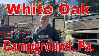 White Oak Campground Quarryville Pa TourReview How to become a Campground Host [upl. by Alita]