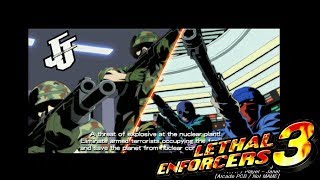 Lethal Enforcers 3  1CC Not MAME  セイギノヒーロー  정의의 히어로 [upl. by Humfried766]