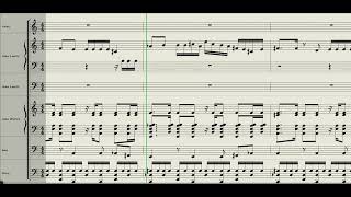 Blue Sky  Allman Brothers Sheet Music  Score  Backing Track [upl. by Adnohryt]