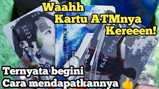 cara mendapatkan kartu atm britama x karakter [upl. by Arraek]