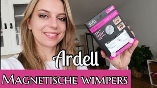 ARDELL magnetische wimpers review  magnetic liner and lash [upl. by Janean210]