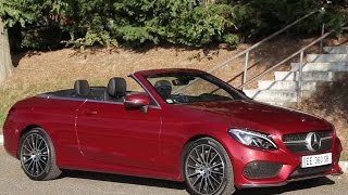 Essai Mercedes C 200 Cabriolet Sportline 2016 [upl. by Esiole42]