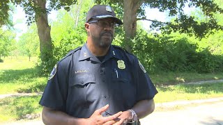 Detroit police Cmdr Arnold Williams discusses barricaded situation on citys west side [upl. by Soilisav]