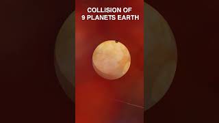 Collision of 9 planets earth Universe Sandbox 2 [upl. by Eissoj161]