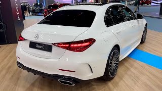 New MERCEDES CClass 2022  FIRST LOOK amp visual REVIEW exterior amp interior AMG Line [upl. by Stauder]