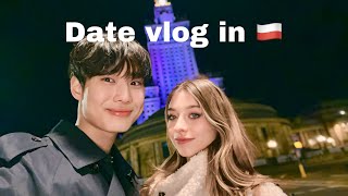 Our first date vlog in Poland 🇵🇱 [upl. by Suoinuj]