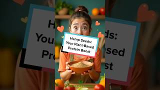 Hemp Seeds Your PlantBased Protein Boost healthtips facts protein plants shorts [upl. by Alel895]