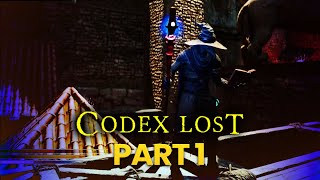 Spellcasting Souls Like Game  Codex Lost Gameplay Part 1 [upl. by Ardnwahsal]