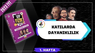 Dayanıklılık Konu Anlatımı  2023 TYT Fizik KAMPI [upl. by Akitan]