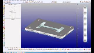 Alphacam 2013 R1  Tool Path Oscillation 1 [upl. by Meggie]