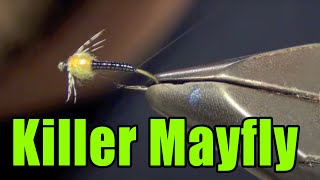 Killer Mayfly Fly Tying Instructions and Tutorial [upl. by Suh]