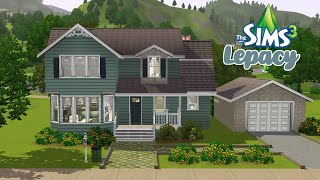 New Lepacy Home  The Sims 3 Speed Build [upl. by Heilman]