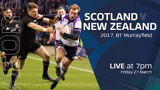 Full Match Replay  Scotland V New Zealand  2017 [upl. by Cleti]