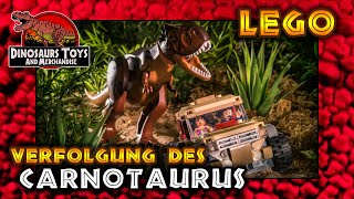 DO IT YOURSELF 💥 LEGO Jurassic World 76941 Carnotaurus Dinosaur Chase Speed Build Review [upl. by Serle]