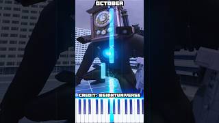 Legends Never Die  Cameraman Titan Part 2 GiantUNIVERSE  Piano Tutorial [upl. by Blight]