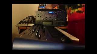 Novation Supernova 2 synth jamdemo part31by plasma [upl. by Reamonn]